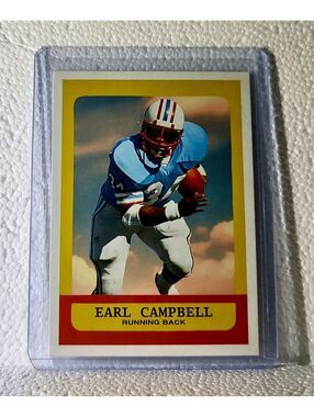 Earl Campbell 2023 Topps NFL #358 Composite Football Card Houston Texans